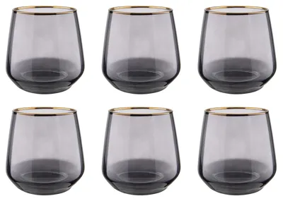 Produktbild von BUTLERS Trinkglas TOUCH OF GOLD 6er-Set