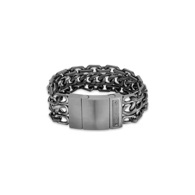 Produktbild von POLICE Armband Herren Schwarz CHAINMAIL PEJGB2112601