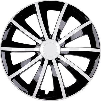 Immagine prodotto di 4x copricerchi PREMIUM DESIGN Gral 15 INCH #71 in bianco/nero