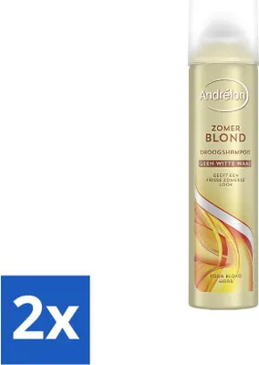 Produktbild von Andrélon Trockenshampoo Sommerblond 245 ml - Vorteilspack - 2 Stücke