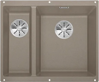 Obrázek produktu pro Granitový dřez Blanco SUBLINE 340/160-U 460 x 555 mm tartufo 523565