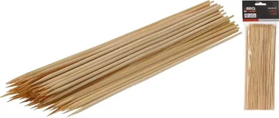Immagine prodotto di Spiedini Shashlik lunghi 30 cm 100 pezzi in bambù
