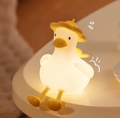 Zdjęcie produktu dla Lampka nocna dla dzieci z 3 poziomami jasności, ładowanie przez USB, oświetlenie dla niemowląt