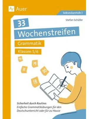 Zdjęcie produktu dla 33 Wochenstreifen Grammatik Kl. 5-6