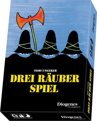 Produktbild von Drei Räuber Brettspiel Würfelspiel mit Aktionskarten für 2-4 Spieler ab 6 Jahren