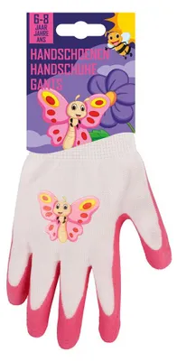 Produktbild von Kinderarbeitshandschuhe Schmetterling 6–8 Jahre TalenTools