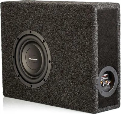 Obrázek produktu pro Gladen RSX08 SLIM-VB-CU | 20cm basreflexový subwoofer s dolním ohniskem