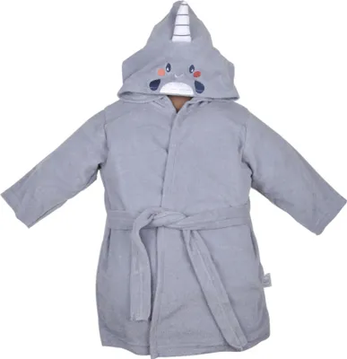 Produktbild von Kinder Bademantel Kapuze 12-18 Monate Baby Frottee Handtuch Kapuzenbademantel