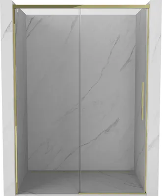 Immagine prodotto di Mexen Rox porte doccia scorrevoli 160 cm, trasparente, dorato - 8C2-160-000-50-00