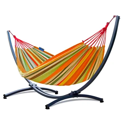Obrázok produktu pre Potenza Hojdacia sieť s rámom Pre dve osoby Hojdačka 220x160 cm I Rám 220 kg