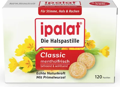 Produktbild von Ipalat Halspastillen classic, 120 St PAS