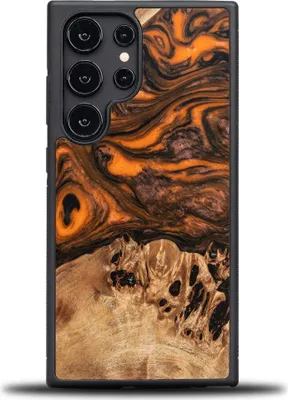 Image de Bewood Housse unique pour Samsung Galaxy S24 Ultra - Orange