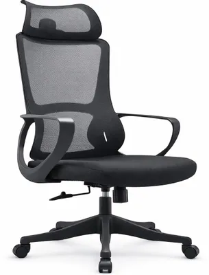 Obrázek produktu pro Ergonomická kancelářská židle s nastavitelnou opěrkou hlavy a síťovaným opěradlem