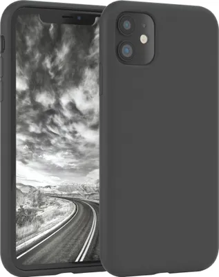 Produktbild von EAZY CASE Silikonhülle für Apple iPhone 11 Silikon Backcover Schutz in Grau