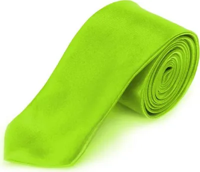Produktbild von Oblique Unique Krawatte Schlips schmal Binder Style - neon grün
