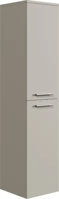 Immagine prodotto di Colonna bagno sospesa Saturnus 35 x 35 x 130 cm - Cashmere - con due ante