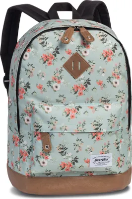 Produktbild von BestWay Rucksack grau-grün koralle bedruckt