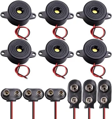 Zdjęcie produktu dla Zestaw 6 elektronicznych brzęczyków 3–24 V DC