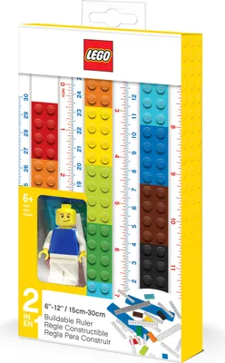Obrázek produktu pro LEGO® Pravítko s minifigurkou, 30 cm