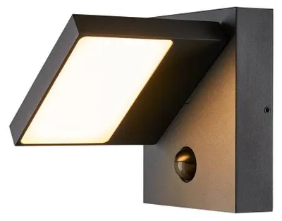 Obrázok produktu pre SLV 1002990 ABRIDOR SENSOR Vonkajšie nástenné svietidlo LED s povrchovou montážou IP55 antracitová farba