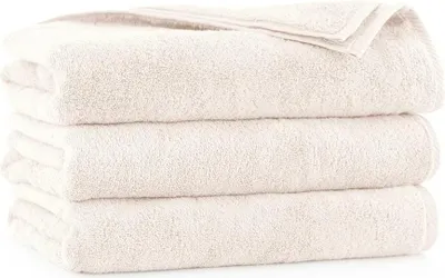 Produktbild von Handtuch - 100% Baumwolle - 500 g/m2 - 70x140 cm - Extra Saugfähig - Creme - hohe Grammatur - KIWI2