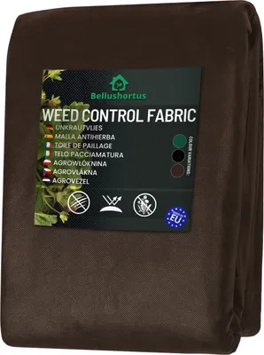 Produktbild von Unkrautvlies 1,6 m braun 150 g/m² UV-stabil, reißfest Gartenvlies, 50m