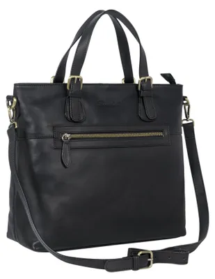 Produktbild von Benthill Echt Leder Handtasche Damen | Henkeltasche aus hochwertigem Rindsleder | Vintage Frauen Schultertasche | Umhängetasche