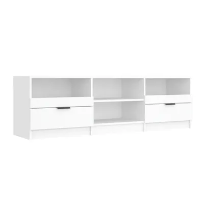 Obrázok produktu pre vidaXL TV skrinka biela 150x33,5x45 cm Drevo Materiál
