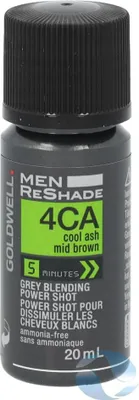 Image de Goldwell Color men reshade 4CA Cendré froid brun moyen CFM 4x20ml - teinture