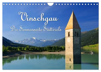 Produktbild von Vinschgau - Die Sonnenseite Südtirols (Wandkalender 2027 DIN A4 quer), CALVENDO Monatskalender