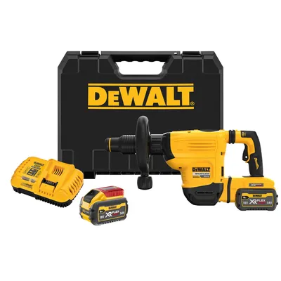 Produktbild von DEWALT SDS-Max Meißelbohrer - Flexvolt XR - 3.0Ah 54 V - 10.5 Joule - DCH832X2-QW