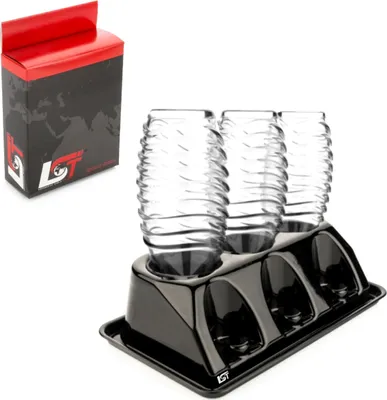 Produktbild von Abtropfgestell Flaschenhalter Abtropfhalter schwarz für SodaStream Crystal Duo