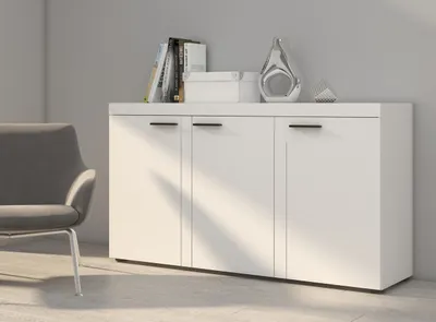 Produktbild von Kommode Sideboard RUMBA / RODOS 3D weiß