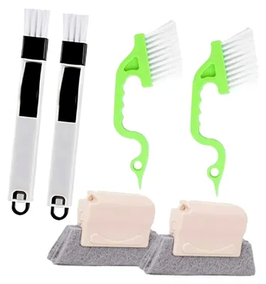 Produktbild von 6 Stück Eckreinigungsbürsten für Badewannen und Haushalt