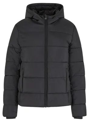 Produktbild von Urban Classics - Steppjacke mit Kapuze für Damen TN1635 (M) (Schwarz)