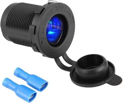 Immagine prodotto di Accendisigari da auto da 12 V con LED blu