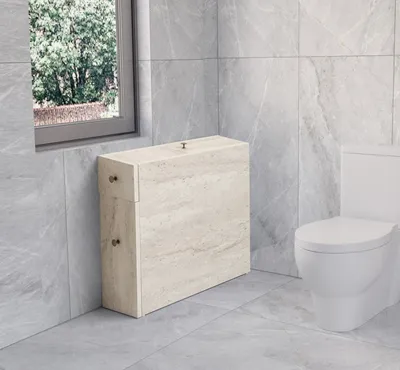 Produktbild von Skye Decor, Calencia - Marble, Marmor, Badezimmerschrank, 20 x 55 x 60 cm, 100 % MELAMINBESCHICHTETE SPANPLATTEN
