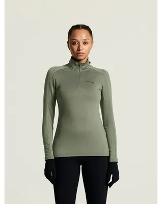 Produktbild von Craft Gain Midlayer Longsleeve Damen - Leaf | Größe: XL