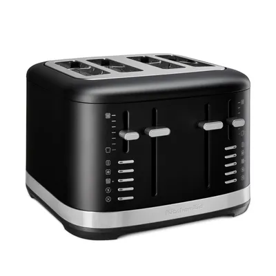 Produktbild von KitchenAid Toaster 5KMT4109EBM 7 Stufen hoher Auswurf 4-Scheiben Matt Schwarz