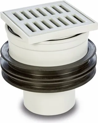 Produktbild von DOYMA HKD Bodenablauf 15/15cm Senkrecht