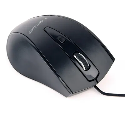 Produktbild von gembird Maus OPT USB schwarz