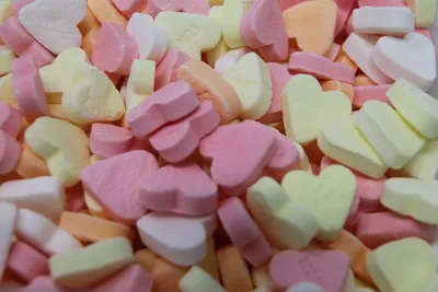Produktbild von Traubenzucker Glücksherzen Menge:1000g