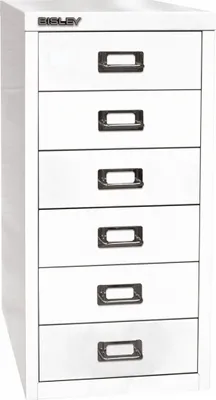 Produktbild von Bisley MultiDrawer Schubladenschrank - Farbe: Verkehrsweiß