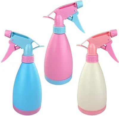 Productafbeelding van Ibenzoa® 3-delige set spuitflessen van 500 ml – verstelbare spuitmond, lekvrij en corrosiebestendig, ergonomische handgreep, polyethyleen | Geschikt voor huishouden, tuin en haarverzorging