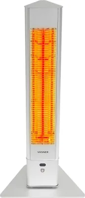 Produktbild von VASNER HEAT Tower Heizstrahler, Standgerät, 2500 Watt, 4 Heizstufen, Thermostat, Timer
