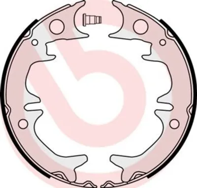 Image de Jeu de cellules de freinage, frein de stationnement