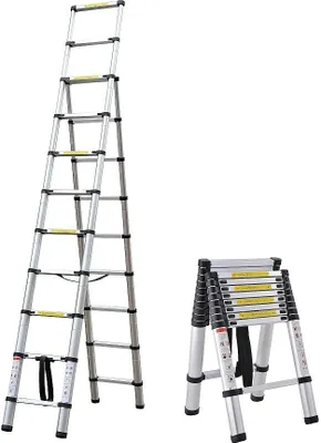 Produktbild von G21 Teleskopleiter - Trittleiter 6390402