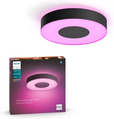 Imagen del producto de Lámpara de techo White & Color Ambiance Xamento (negra)