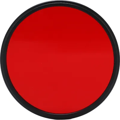 Zdjęcie produktu dla Pełny czerwony filtr obiektywu, pełny czerwony filtr obiektywu aparatu, pełny czerwony filtr, optyczny szklany czerwony filtr, gwintowany czerwony filtr aparatu, pełny czerwony kolorowy filtr obiektywu