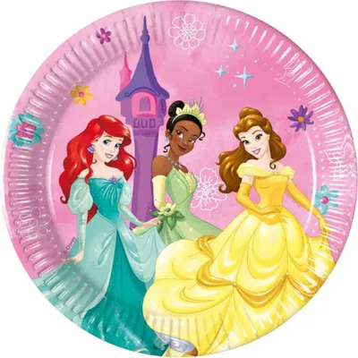 Produktbild von Disney Princess 8 kleine Teller